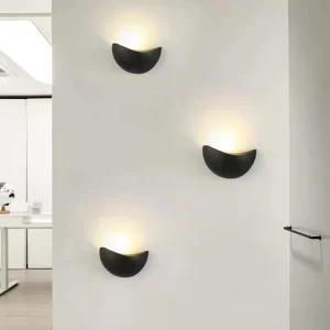 Nordic Minimalist LED Wall Lamp for Living Room Bedroom Sofa Background Wall Decorative Wall Lamp