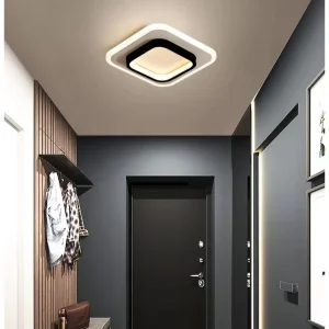 Nordic Modern Flush-Mount LED Ceiling Light for Living Room Bedroom Corridor