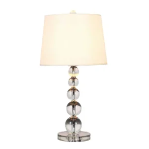 Nordic Modern High End Crystal Ball Table Lamp Luxury Creative Bedside Lamp for Living Room & Bedroom Decorative Lamp
