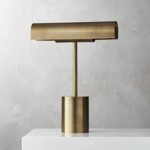 Nordic Modern LED Metal Desk Lamp with High CRI 90 for Living Dining Rooms Decor