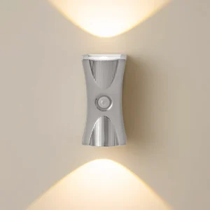 Nordic Modern Wireless Magnetic Motion Sensor USB Rechargeable Wall Lamps Creative Smart Home Decor Bedside LED Stair Wall Light