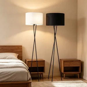Nordic Simple Floor Lamp Modern Tripod Floor Lights for Living Room Sofa Vertical Lighting Minimalist Reading Lamp
