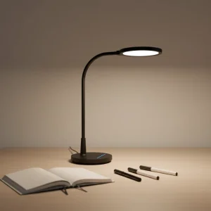 Nordic Simple LED Table Lamp Bendable Gooseneck Touch Operation Anti Blue Light Eye Care Lamp for Home Office and Study