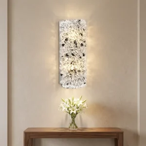 Nordic Style Modern Luxury Crystal Sconces LED Custom Dimension Wall Lamp