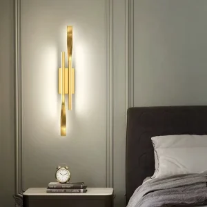 Nordic bedroom headboard wall lamp simple modern Italian designer living room background wall corridor wall light