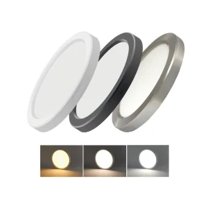 North America Slim Panel Flush Mount Ceiling Light 7 Inch 3 CCT 12W ETL cETL