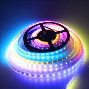 ODM 5V 12V 60Leds M Flexible Led Strip SK6812 RGBW Indoor Outdoor Decoration IP65 IP44 5050 RGB Led Strip 5m 10m White Led Strip