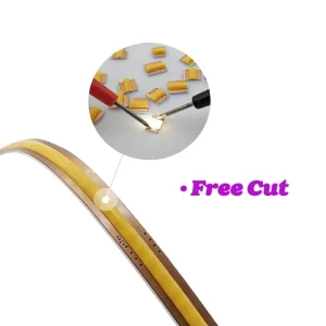 OEM COB LED Strip Light 480 LEDs 3000K 4000K 6000K DC12V 24V Flexible