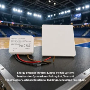 OEM Easy Installation Battery Free Wireless Wall Switch Remote Lighting Solutions Systems for Hotel Office Renovation Projects
