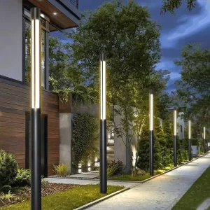 OEM ODM Aluminum LED Street Garden Pole Waterproof IP65 AC Power Outdoor Garden Light 300W 270 Beam Angle for Lawn Villa