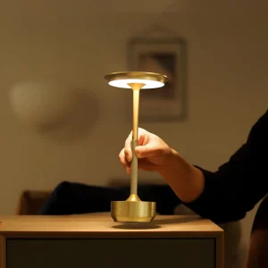 OEM ODM Europe Multifunctional Portable LED Table Lamp for Restaurants Selfie Lighting Touch Control Flexible Battery