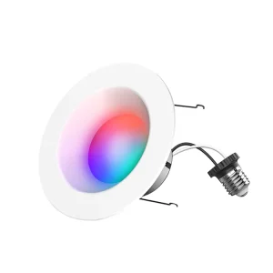 OEM/ODM Zigbee WiFi RGBCW Smart Recessed LED Downlight, 6500K Adjustable Dimmable CCT Change