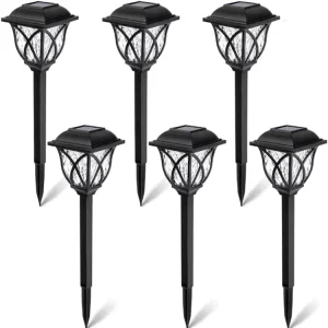 OEM Outdoor Waterproof LED Landscape Lawn Sidewalk Pathway Decorative Warm Light RGB LED Solar Garden Light