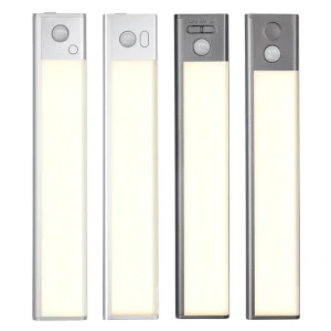 OEM Rechargeable 5V LED PIR Motion Sensor Cabinet Light with Remote Control, Waterproof, Portable, Wireless, for Kitchen and Closet