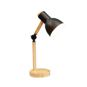 OEMODM Living Room Table Lamp Eye Protection Adjustable Table Lamp Factory Direct Sales Wooden Electric Iron 15