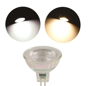 OLGELUX AC 12V 24V MR16 5.5W 7.5W 560 760LM Glass Base LED Bulb 2700 6500K 38 60 Degree for Landscape Recessed Track Lighting