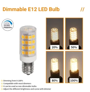 OLGELUX Ac120v 4W Dimmable 2700k 6500k Color Range High Quality Screw LED Bulb Direct From Manufacturer