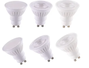OLGELUX GU10 AC110V 240V Ceramic Holder 9 10W LED Bulb 2700 6500K Non dimmable Flicker free High Lumen Spotlight GU10 Downlight