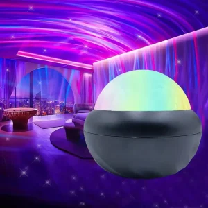 Ocean Wave Aurora Projector Light 16 Colors Dynami Northern Aurora Smart Projector Night Light Rgb Glow Mood Light Gifts
