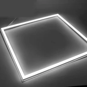 Office recessed LED panel ceiling light, 600 LED frame panel light