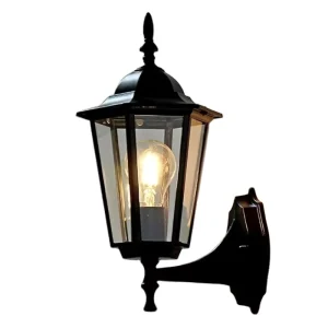 Online Modern ABS Outdoor Waterproof Wall Lights Nordic Minimalist Black LED Exterior Wall Lantern for Balcony