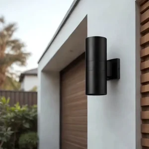 Outdoor Aluminum Wall Lamps Exterior Walls Courtyards Gate Pillars Hotel Perimeter Lighting Downlight Wall Washer Lights