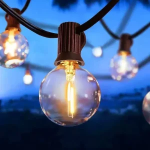 Outdoor Camping Solar LED Garden String Lights Remote Control IP65 Protection Battery Powered Small Size for Weddings Christmas