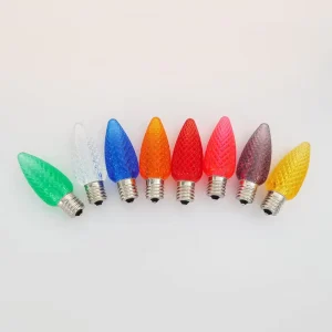 Outdoor Christmas 120V 220V C9 Replacement E17 LED Light Bulbs