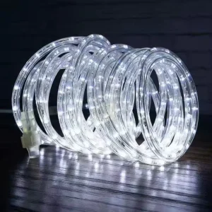 Outdoor Christmas LED Strip Rope Light, 220V/110V, Smart, Waterproof, Single Color