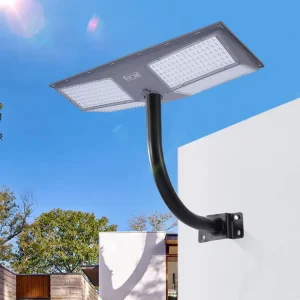 Outdoor Column Lamp Wide Irradiation Area High Power 300w 400w All in One LED Solar Garden Lights