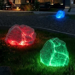 Outdoor Courtyard Lights LED Lawn Lights Christmas Decoration Products Lawn Stones Landscape IP65 Waterproof Lighting