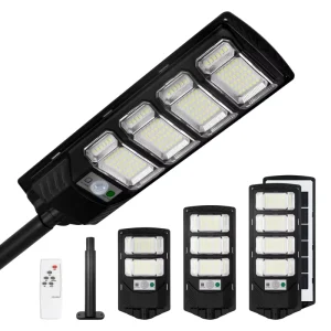 Outdoor Day and Night Induction Arge Capacity Battery Abs Charging Solar Panel Smart Solar Street Light Solar Panel Light