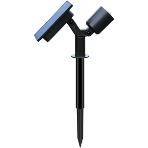 Outdoor Garden LED Solar Spotlight New Plug In Yard Road Light with Adjustable Waterproof Feature IP65 Rating