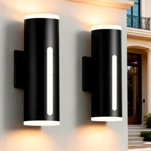 Outdoor Garden Patio Decorative Exterior Updown Bracket Light LED Wall Light ETL DLC Listed Customized Outdoor Wall Lamp