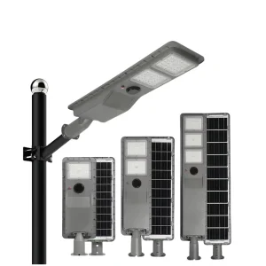 Outdoor IP65 LED Solar Street Lamp with Smart Sensor 50W-90W All-in-One