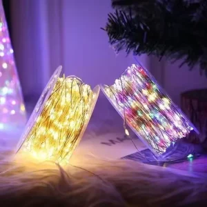 Outdoor IP65 Rated LED Fairy String Lights for Garden Weddings