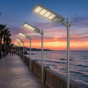 Outdoor IP65 Waterproof 200W 300W 400W 500W LED Solar Street Light for Roads Villages and Parks