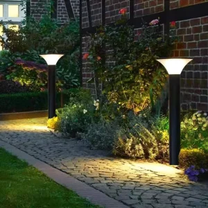 Outdoor IP65 Waterproof Aluminum LED Solar DC Landscape Garden Light with Smart Control RoHS Certified
