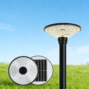 Outdoor IP65 Waterproof LED Solar Garden Light ABS Courtyard Lamp for Garden Path and Courtyard