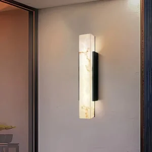 Outdoor Imitated Marble Stone Lamp Wall Sconces Exterior Lighting Fixtures Waterproof for House Front Door Backyard Villa