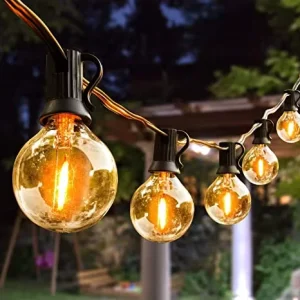 Outdoor Indoor 25FT 50FT 100FT G40 Globe String Lights for Outdoor Wedding Party Patio Decoration Christmas Light