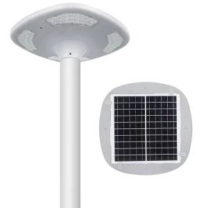 Outdoor Integrated LED Garden Light for Lawn Patio Yard Sidewalk Driveway UFO Solar Lights Solar Post Top Area Light