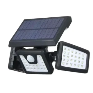 Outdoor Intelligent Light Control Wireless Adjustable IP65 Waterproof Li ion Battery LED Motion Sensor Solar Wall Garden Light