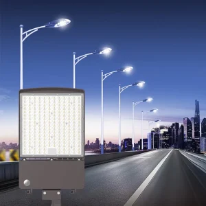 Outdoor LED Street Light, IP65, Motion Sensor, Aluminum Alloy, 3 Color Temperatures, AC