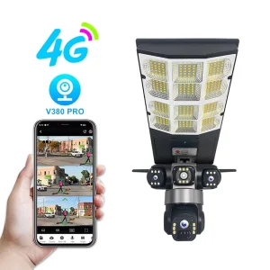 Outdoor Lampadaire Solaire IP67 Waterproof All-in-One ABS Motion Sensor LED Solar Street Light