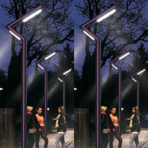 Outdoor Light Waterproof Garden Light LED Bollard High Lumen Waterproof IP65 220V Outdoor Pole Lamp LED Garden Street Light