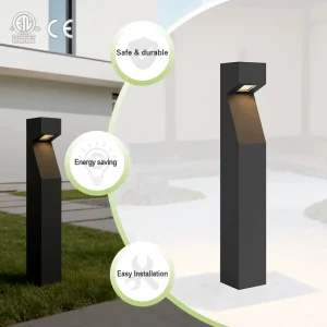 Outdoor New Style LED Garden Lawn Light Waterproof IP65 Aluminum Solar Landscape Lights Decorative Low Voltage Lighting 3 Year