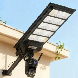 Outdoor Smart Induction Street Lamp with Camera for Garden Courtyard Villa Garage Road