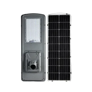 Outdoor Smart Sensor Pole Monocrystalline Solar Street Lamp 60W 90W IP65 LED Battery Road Aluminum 3 Year Warranty Remote