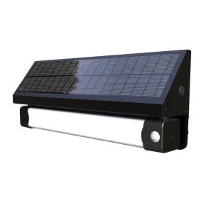 Outdoor Solar Garden Light IP65 Led Wall Lights Solar Powered Exterior Lamp With PIR Sensor Aluminum Design